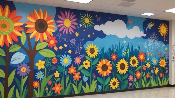 Quelles sont les techniques pour réaliser une fresque murale collaborative en milieu scolaire ?