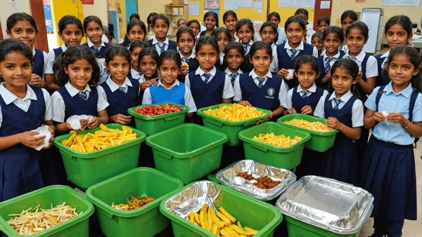 Quelles initiatives pour promouvoir le zéro déchet dans les cantines scolaires?