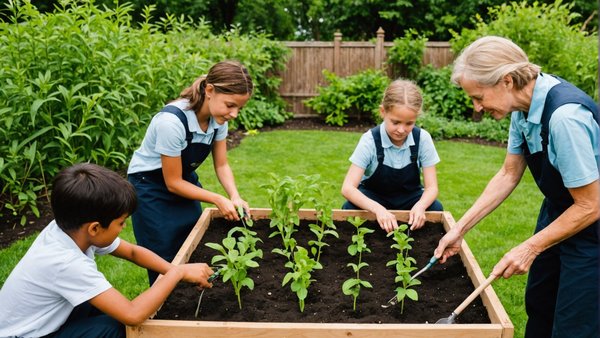 Comment les écoles peuvent-elles intégrer des projets de jardinage durable dans leur programme ?